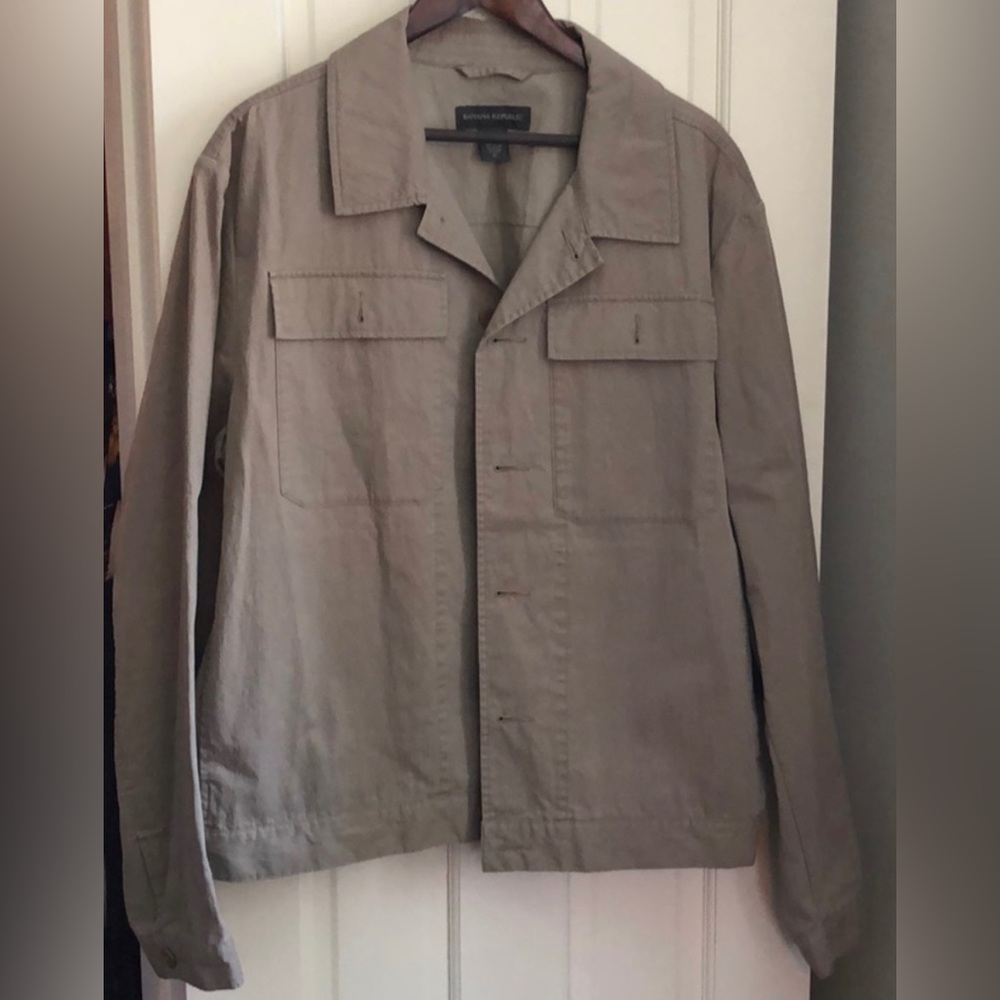 Men’s Banana Republic Vintage XL khaki tan jacket - Picture 1 of 8